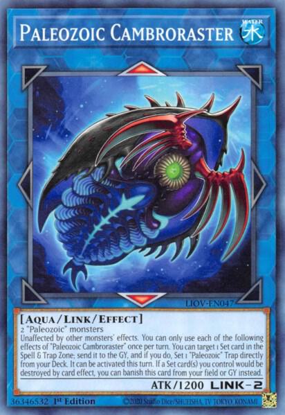 Paleozoic Cambroraster LIOV-EN047 (Lightning Overdrive)  - 1st Edition