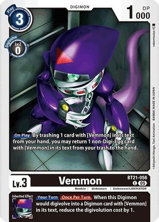 Vemmon (BT21-056)  Common - World Convergence