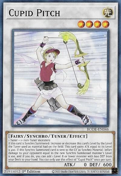 Cupid Pitch BODE-EN046 (Burst of Destiny)  - 1st Edition