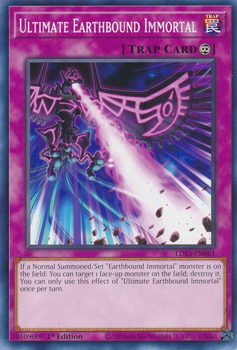 Ultimate Earthbound Immortal LDS3-EN061 (Legendary Duelists: Season 3)  - 1st Edition