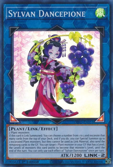 Sylvan Dancepione DIFO-EN051 (Dimension Force)  - 1st Edition