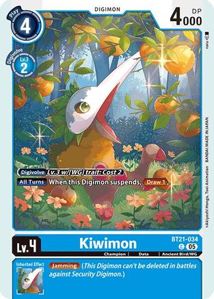 Kiwimon (BT21-034)  Common - World Convergence