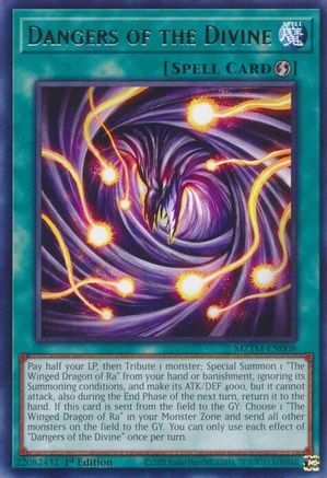 Dangers of the Divine (MZTM-EN008) - Rare - Maze of the Master