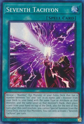 Seventh Tachyon (CR) (MZTM-EN016) - Collector's Rare - Maze of the Master