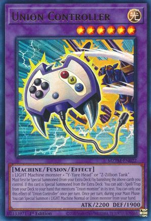 Union Controller (MZTM-EN022) - Ultra Rare - Maze of the Master