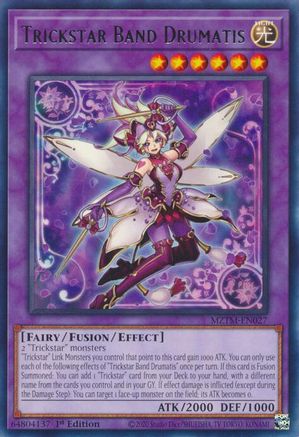Trickstar Band Drumatis (MZTM-EN027) - Rare - Maze of the Master