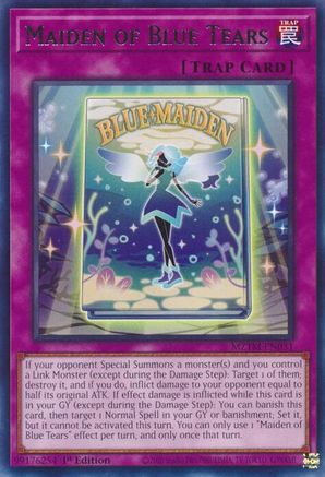 Maiden of Blue Tears (MZTM-EN031) - Rare - Maze of the Master
