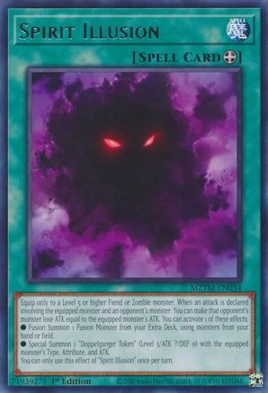 Spirit Illusion (MZTM-EN034) - Rare - 1st Edition - Maze of the Master