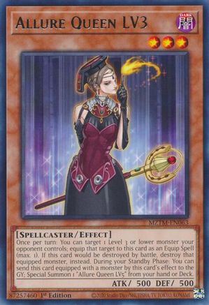Allure Queen LV3 (MZTM-EN063) - Rare - Maze of the Master