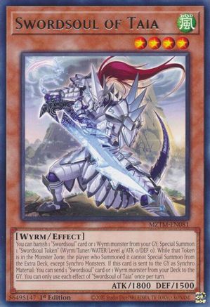 Swordsoul of Taia (MZTM-EN081) - Rare - Maze of the Master