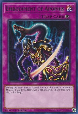 Embodiment of Apophis (MZTM-EN104) - Rare - Maze of the Master