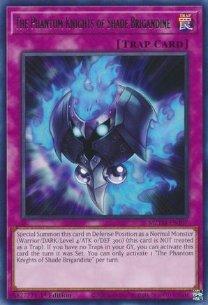 The Phantom Knights of Shade Brigandine (MZTM-EN107) - Rare - Maze of the Master