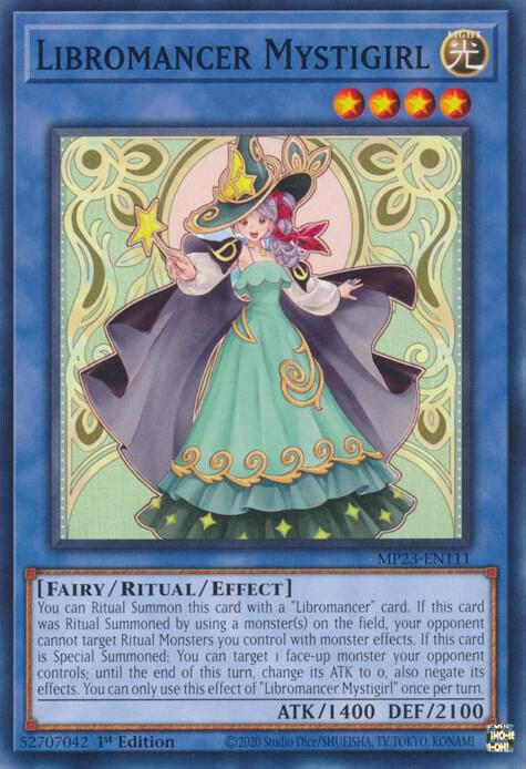 Libromancer Mystigirl MP23-EN111 (25th Anniversary Tin: Dueling Heroes Mega Pack)  - 1st Edition