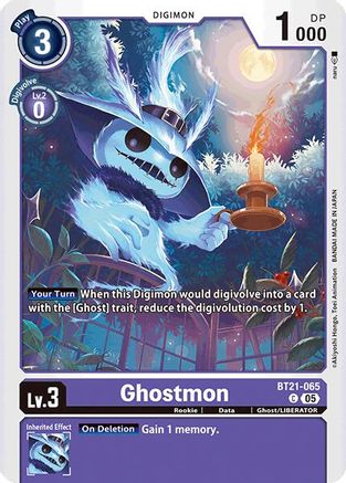 Ghostmon (BT21-065)  Common - World Convergence