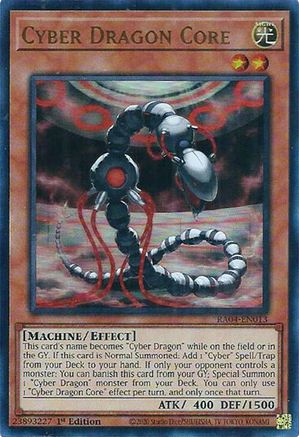 Cyber Dragon Core (UR) (RA04-EN013) - Ultra Rare - Quarter Century Stampede