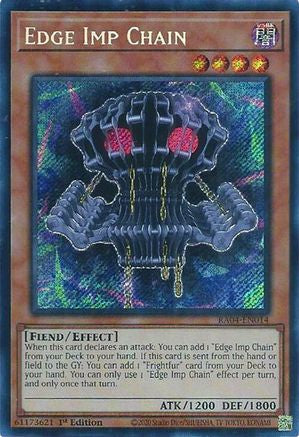 Edge Imp Chain (Secret Rare) (RA04-EN014) - Secret Rare - Quarter Century Stampede