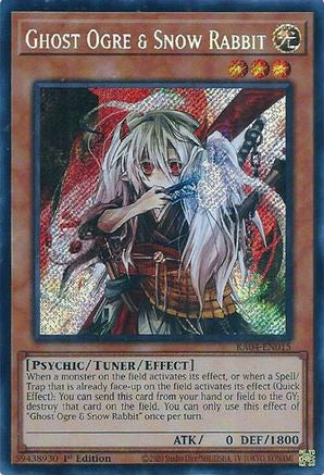 Ghost Ogre & Snow Rabbit (Secret Rare) (RA04-EN015) - Secret Rare - Quarter Century Stampede