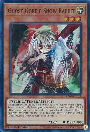 Ghost Ogre & Snow Rabbit (UR) (RA04-EN015) - Ultra Rare - Quarter Century Stampede