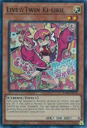 Live Twin Ki-sikil (RA04-EN035) - Super Rare - Quarter Century Stampede