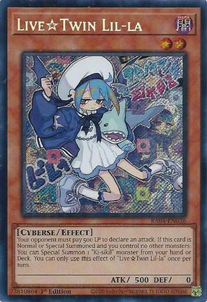Live Twin Lil-la (Secret Rare) (RA04-EN036) - Secret Rare - Quarter Century Stampede