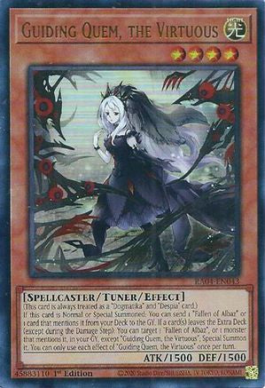 Guiding Quem, the Virtuous (UR) (RA04-EN043) - Ultra Rare - Quarter Century Stampede