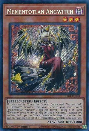 Mementotlan Angwitch (Secret Rare) (RA04-EN048) - Secret Rare - Quarter Century Stampede