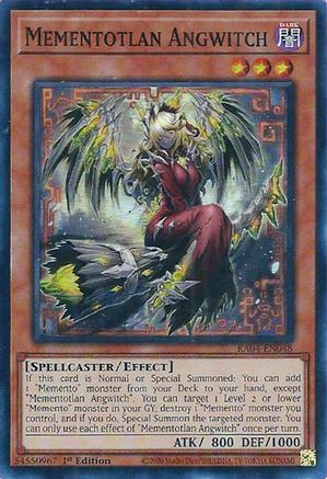 Mementotlan Angwitch (RA04-EN048) - Super Rare - Quarter Century Stampede