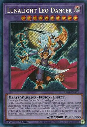Lunalight Leo Dancer (Secret Rare) (RA04-EN053) - Secret Rare - Quarter Century Stampede