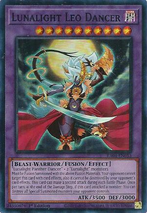 Lunalight Leo Dancer (RA04-EN053) - Super Rare - Quarter Century Stampede