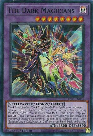 The Dark Magicians (RA04-EN054) - Super Rare - Quarter Century Stampede