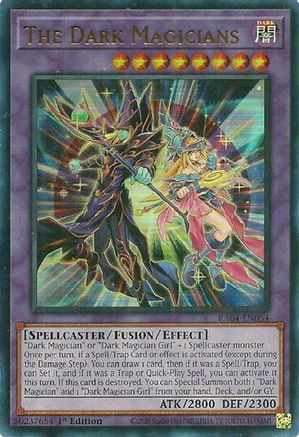 The Dark Magicians (UR) (RA04-EN054) - Ultra Rare - Quarter Century Stampede