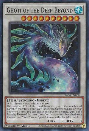 Ghoti of the Deep Beyond (RA04-EN060) - Super Rare - Quarter Century Stampede