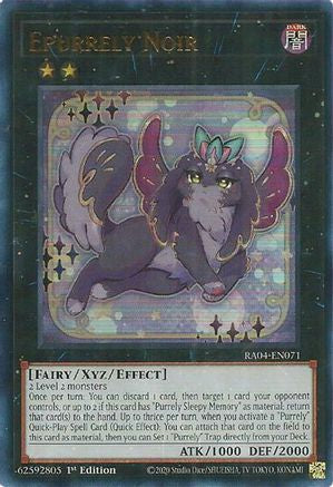 Epurrely Noir (UR) (RA04-EN071) - Ultra Rare - Quarter Century Stampede