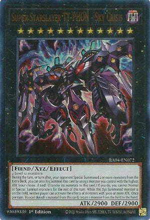 Super Starslayer TY-PHON - Sky Crisis (UR) (RA04-EN072) - Ultra Rare - Quarter Century Stampede