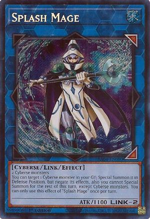 Splash Mage (Secret Rare) (RA04-EN080) - Secret Rare - Quarter Century Stampede