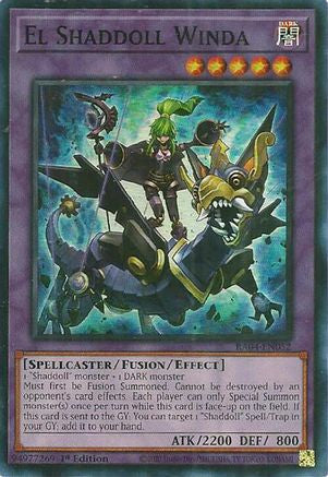 El Shaddoll Winda (RA04-EN052) - Super Rare - Quarter Century Stampede