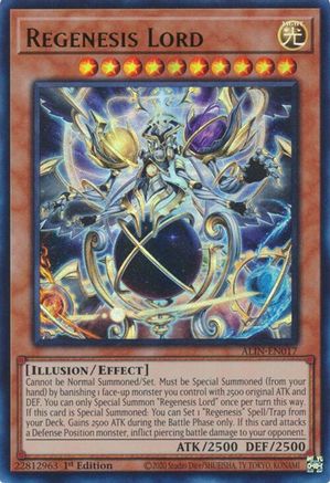 Regenesis Lord (ALIN-EN017) - Ultra Rare - Alliance Insight