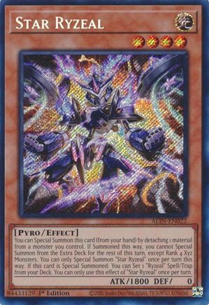 Star Ryzeal (ALIN-EN022) - Secret Rare - Alliance Insight