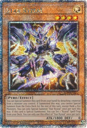 Star Ryzeal (Quarter Century Secret Rare) (ALIN-EN022) - Quarter Century Secret Rare - Alliance Insight