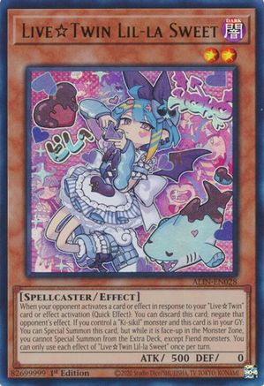 Live Twin Lil-la Sweet (ALIN-EN028) - Ultra Rare - Alliance Insight
