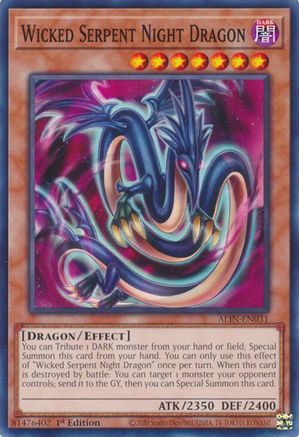 Wicked Serpent Night Dragon (ALIN-EN031) - Common - Alliance Insight