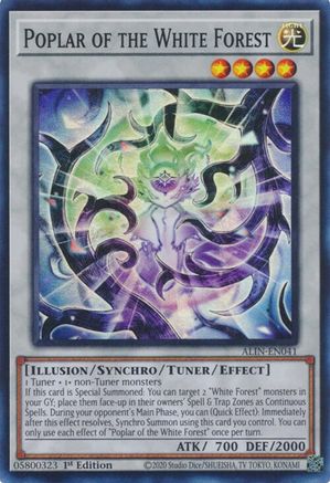 Poplar of the White Forest (ALIN-EN041) - Super Rare - Alliance Insight