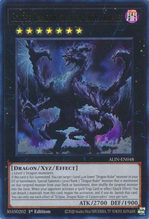 Eclipse, Dragon Ruler of Catastrophes (ALIN-EN048) - Ultra Rare - Alliance Insight