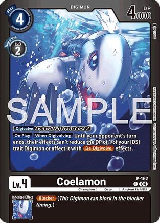 Coelamon (P-162) Foil Promo - Limited Card Pack -Billion Bullet-