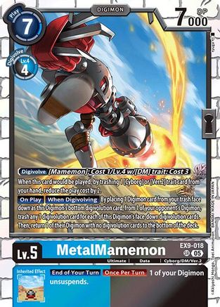 MetalMamemon (EX9-018) Foil Super Rare - Versus Monsters
