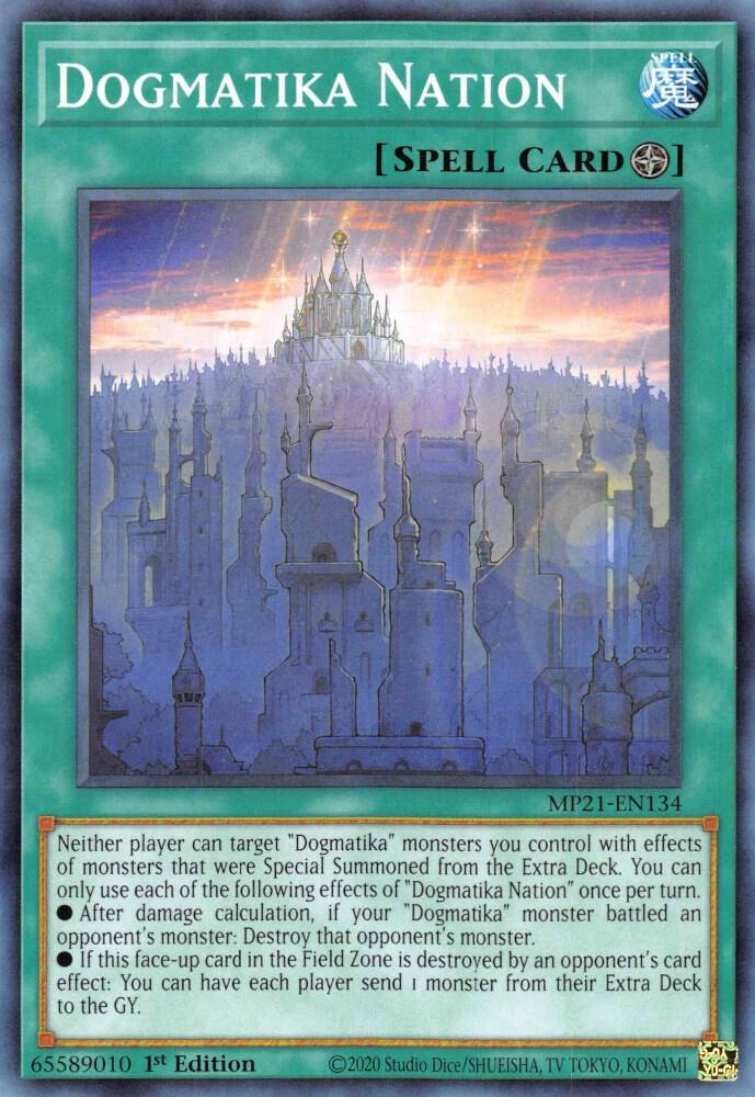 Dogmatika Nation MP21-EN134 (2021 Tin of Ancient Battles)  - 1st Edition