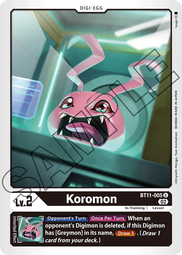 Koromon BT11-005 U (Dimensional Phase) 