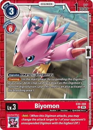 Biyomon (EX9-008)  Uncommon - Versus Monsters