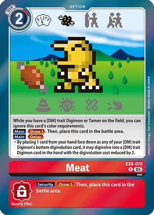Meat (EX9-070) Foil Rare - Versus Monsters