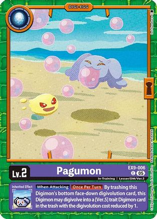 Pagumon (EX9-006)  Common - Versus Monsters